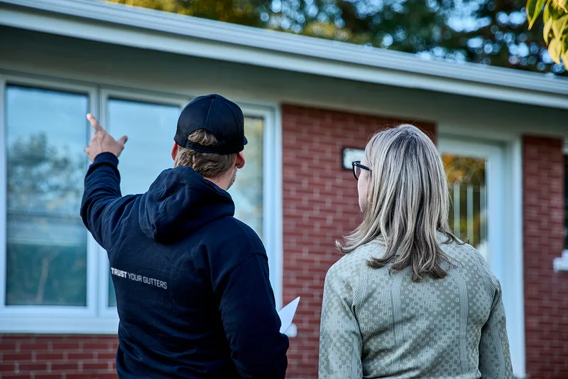 Gutter cleaning and repair service in Springfield, MO